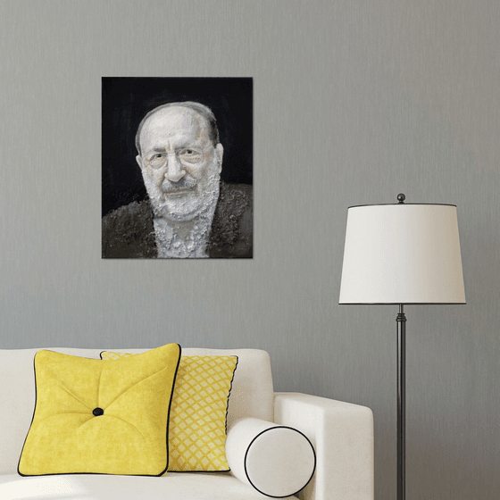 Portrait of Umberto Eco