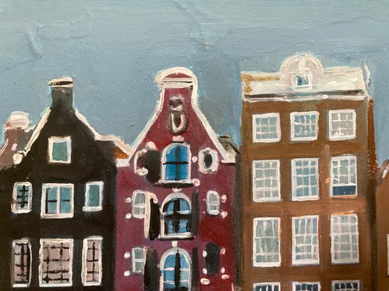 Canal Houses Of Amsterdam