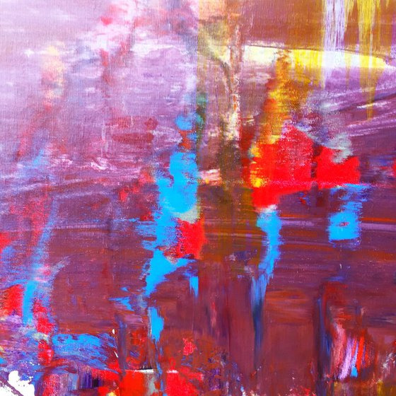 Crossing Over - abstract expressionism