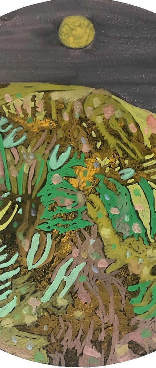 Argyll hillside by Gwendolyn Fleming