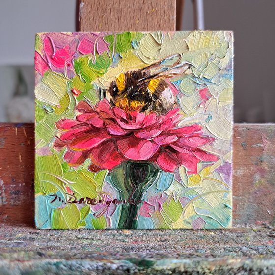 Bumblebee on flower