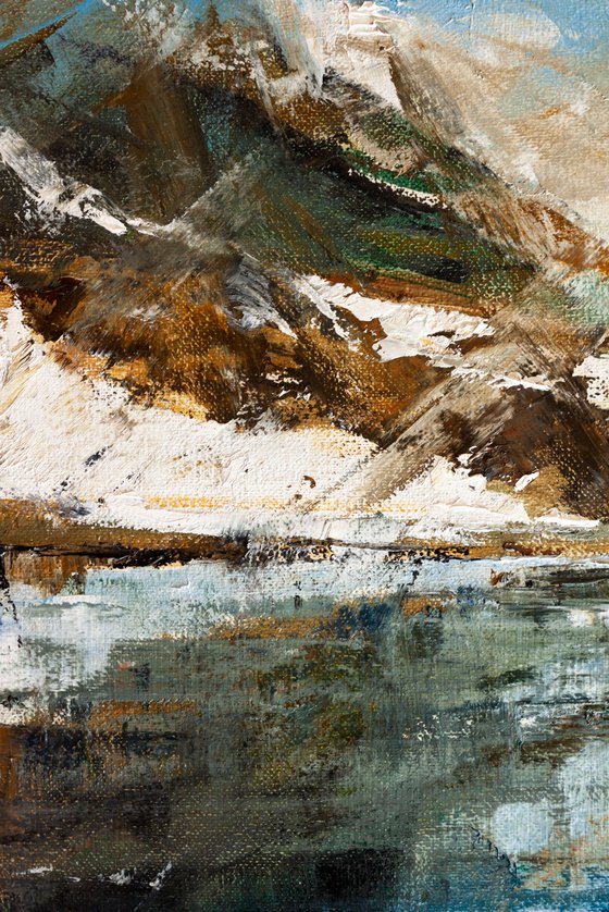 Abstract landscape. "Mountain  landscape"