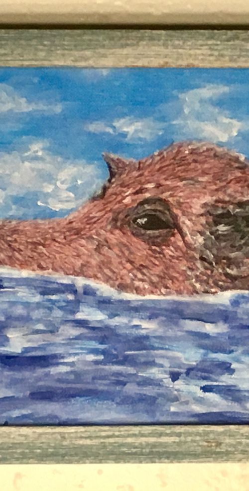 The Swimming Pig by Robbie Potter