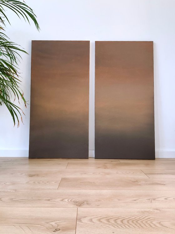 Whispers diptych