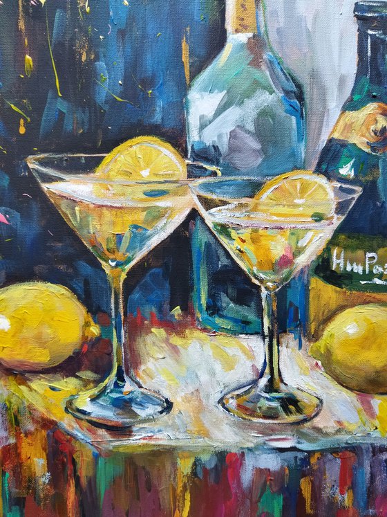 Martini still life