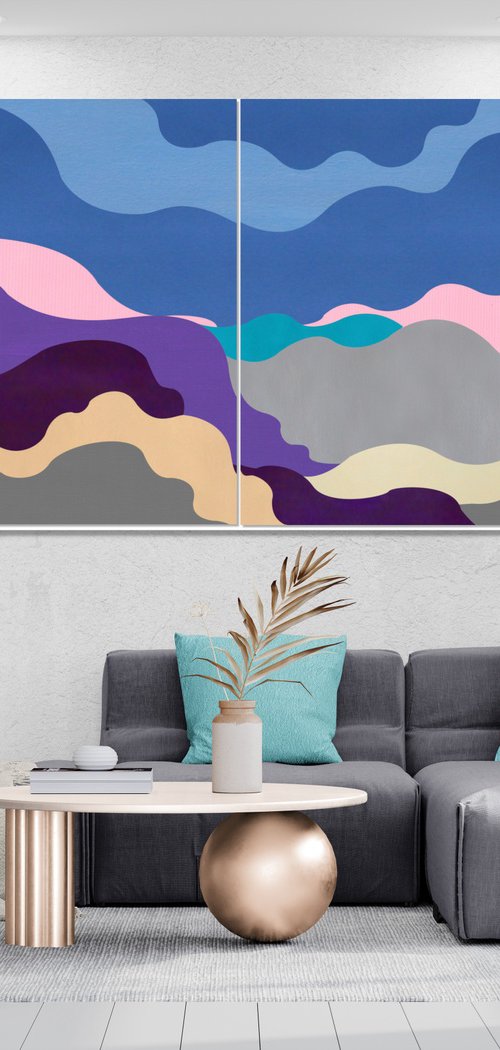 Contemporary Landscape #02 by Marina Krylova