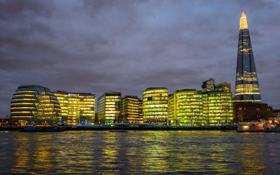 The Shard and City Hall, London - A3