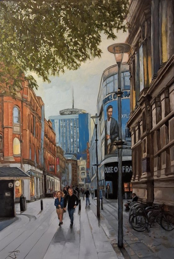 City Walk -The Hayes towards Wharton Street