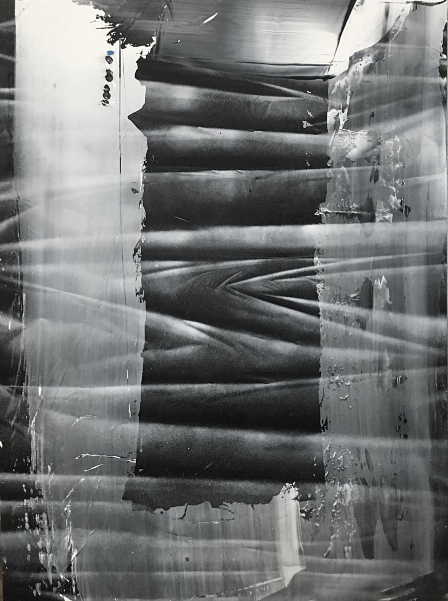 Organic Abstract Acrylic Painting By Steve Pennisi, 35 X 45", Diver, Original Artwork