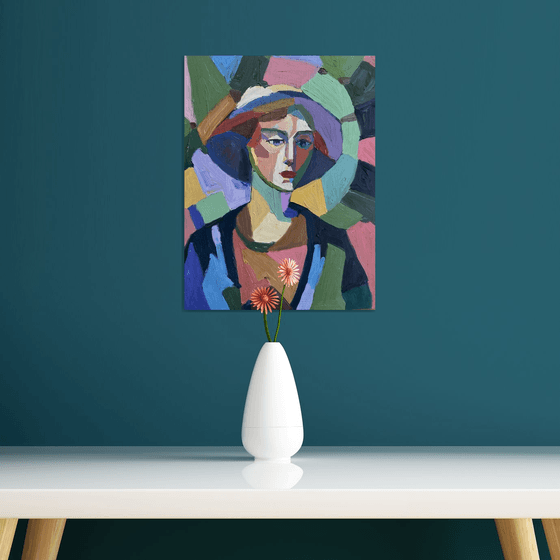 Portrait of a Woman in a Hat