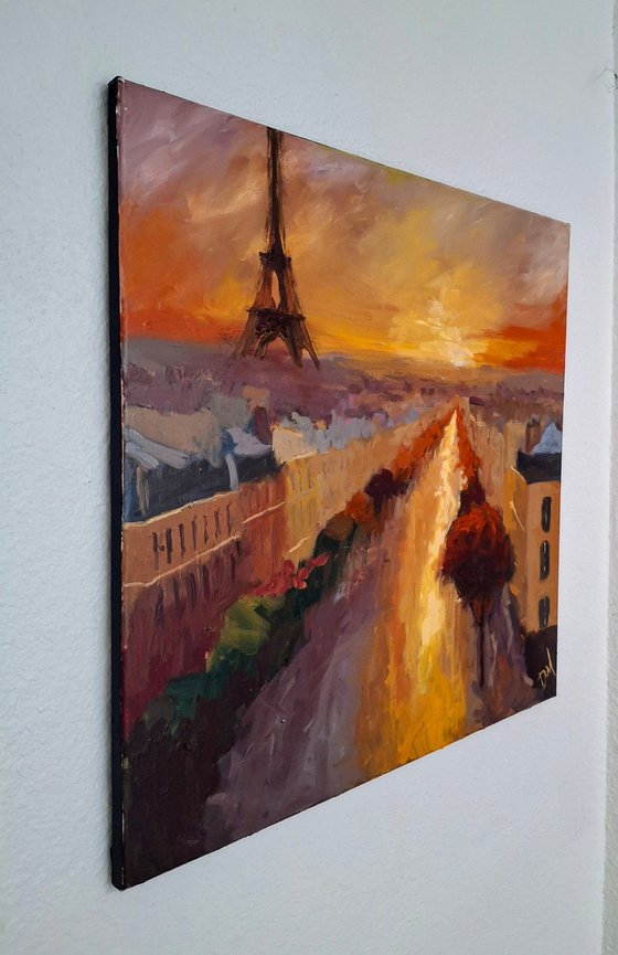Paris crépuscule
