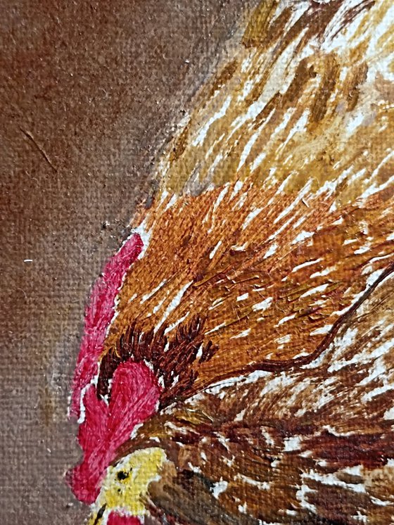 Chicken and child