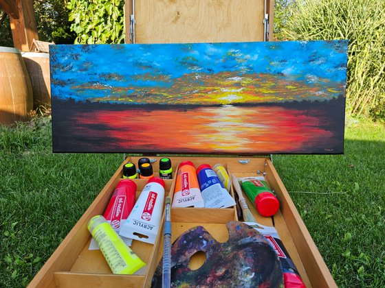Endless sunset