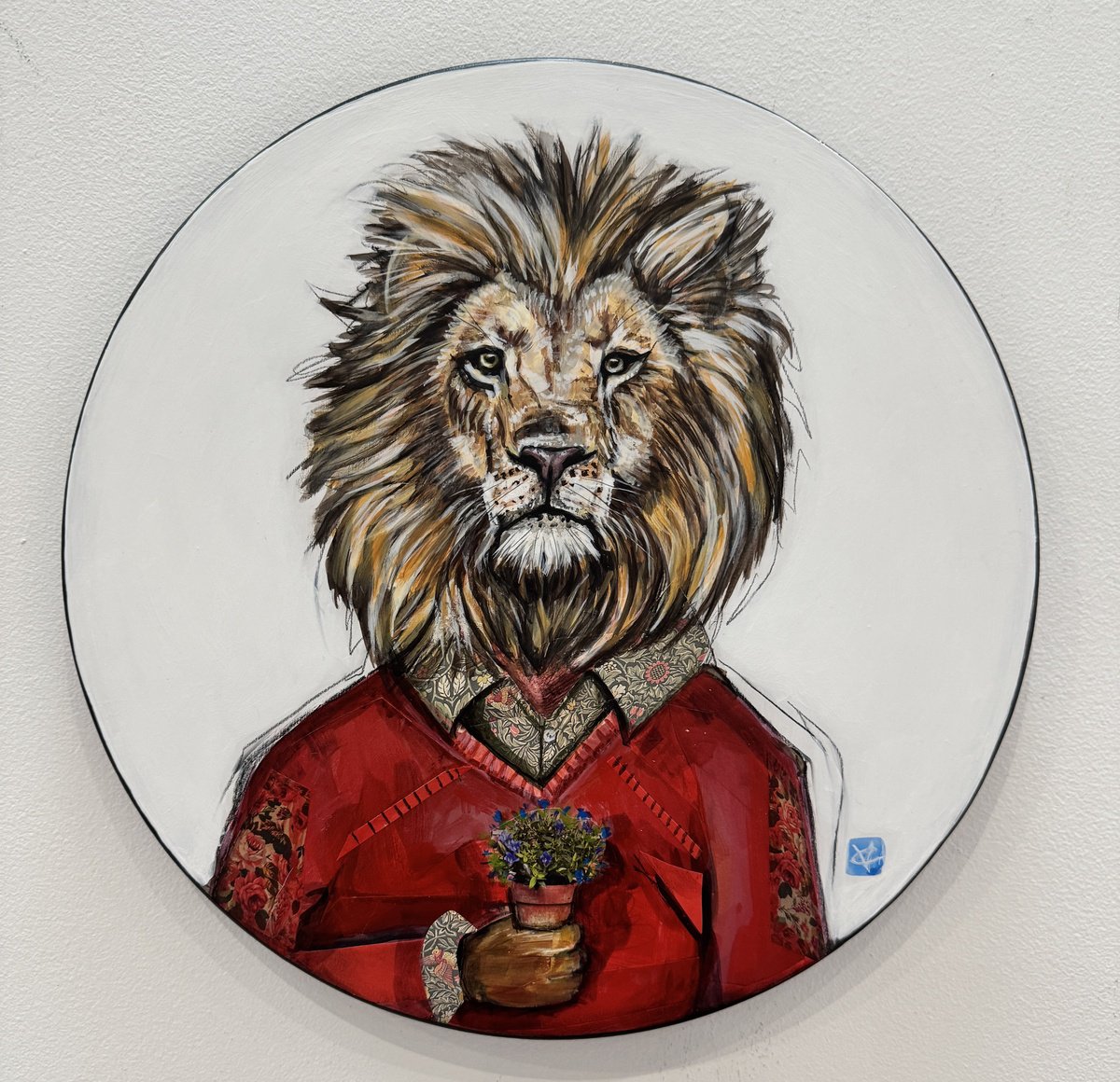 Painting , The Lion