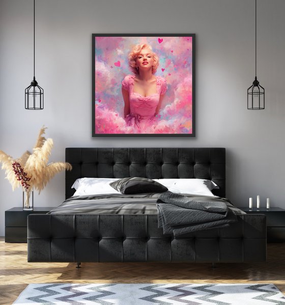 Marilyn Monroe in Pink