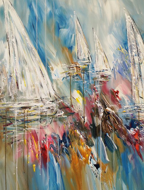 Sailing Boat Impressions L 2 by Peter Nottrott