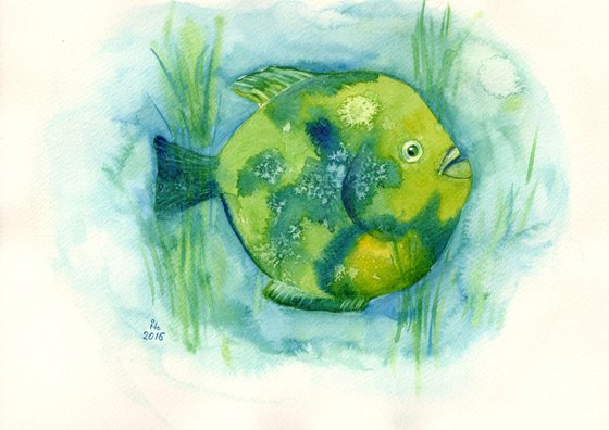 Green fish