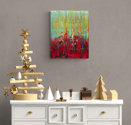 50x40 cm Abstract Painting Oil Painting Canvas Art