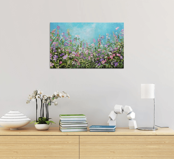 Summer Dream (floral landscape)