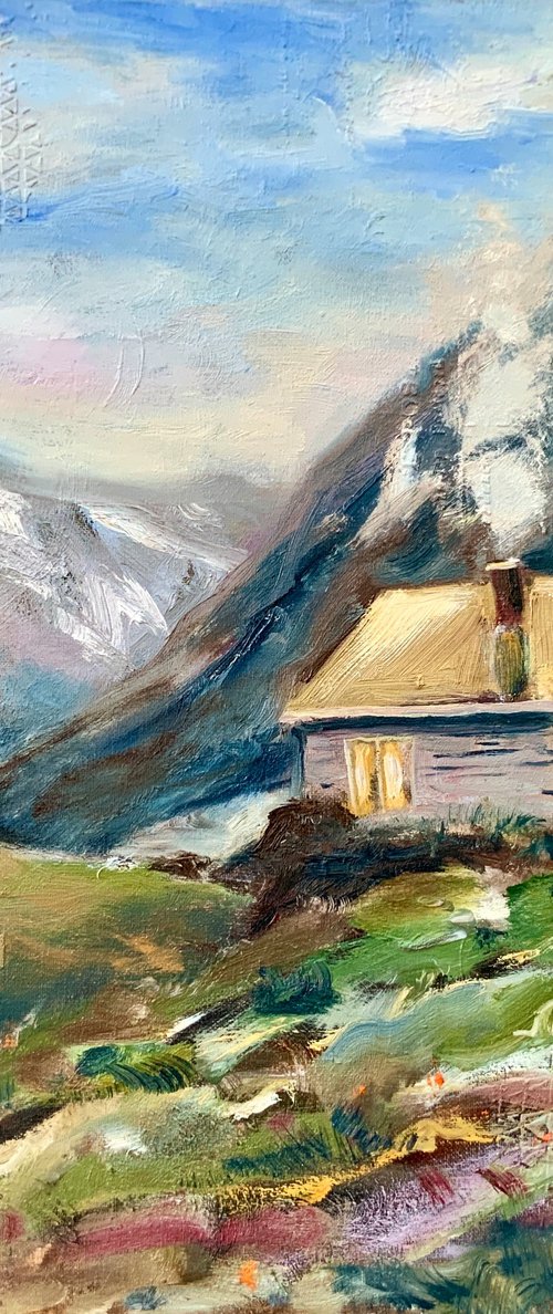 Cozy Cottage in the Mountains by Alexandra Jagoda (Ovcharenko)