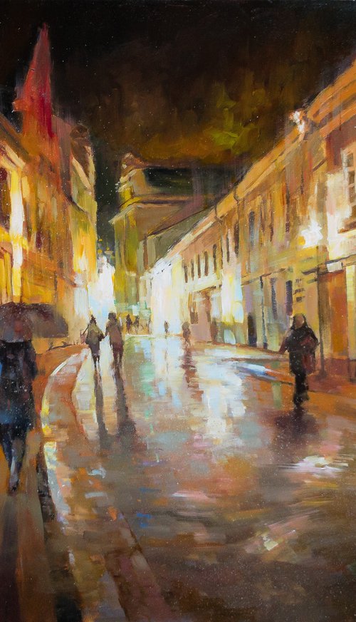 The step into the old city by Aleksandr Jerochin