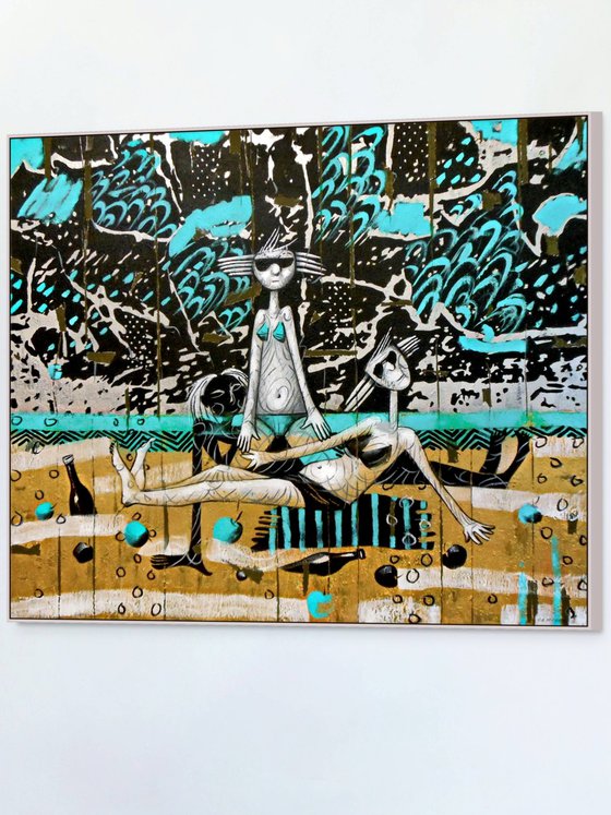 Golden Sand Beach Girls