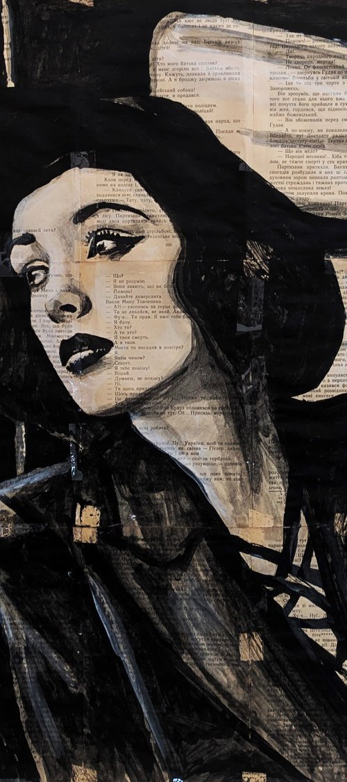 Girl from Retro New York #2 #2 by Valera Hrishanin