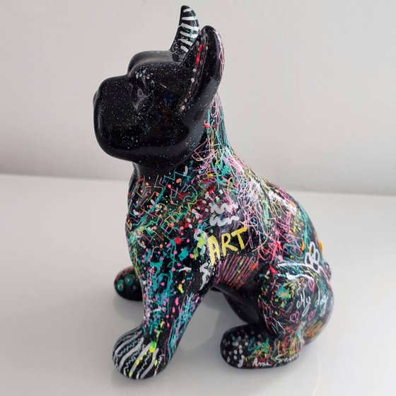 Dog art 2 (bulldog)