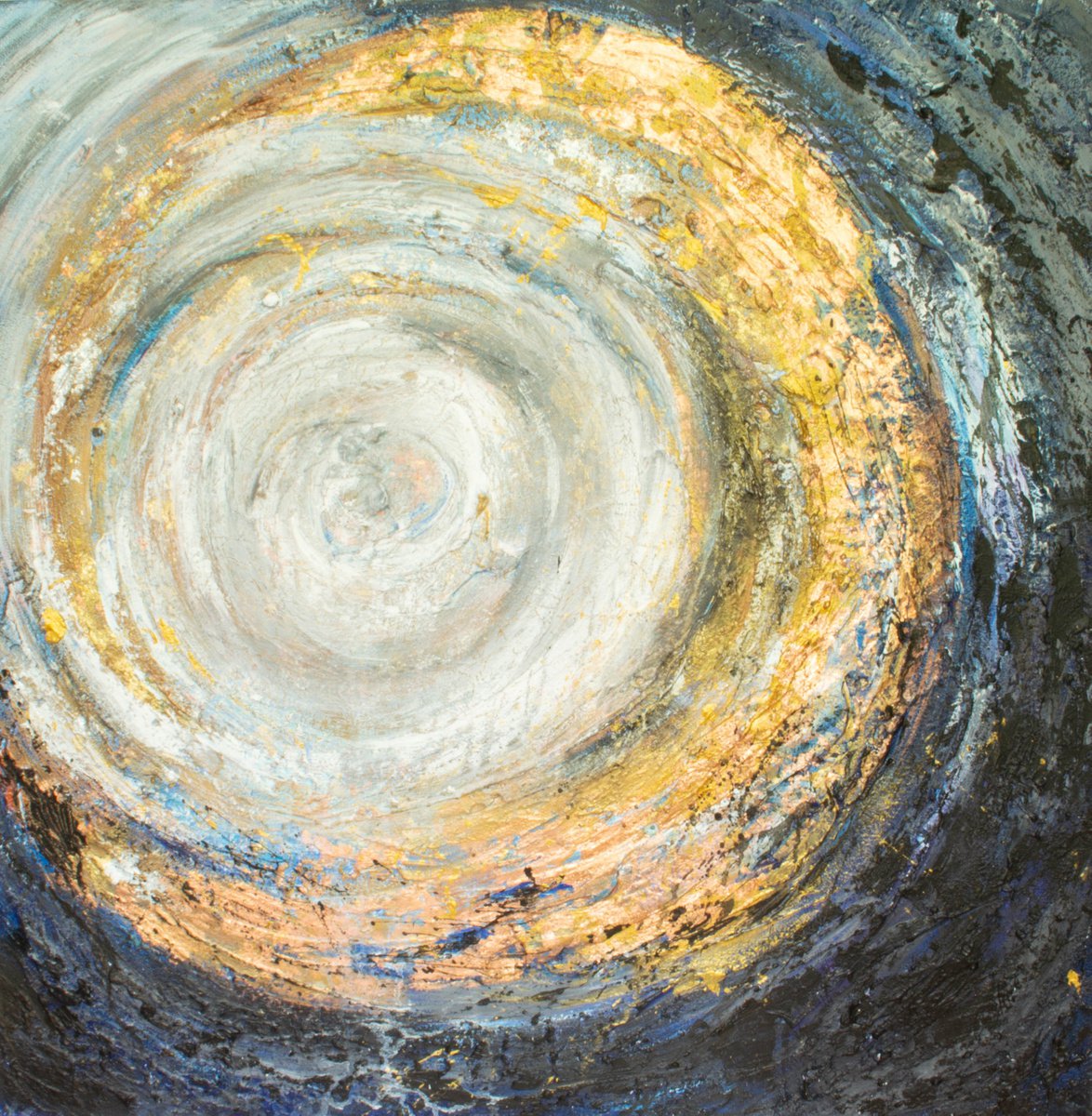 The Gold Moon Swirl by Olesia Liakhovych