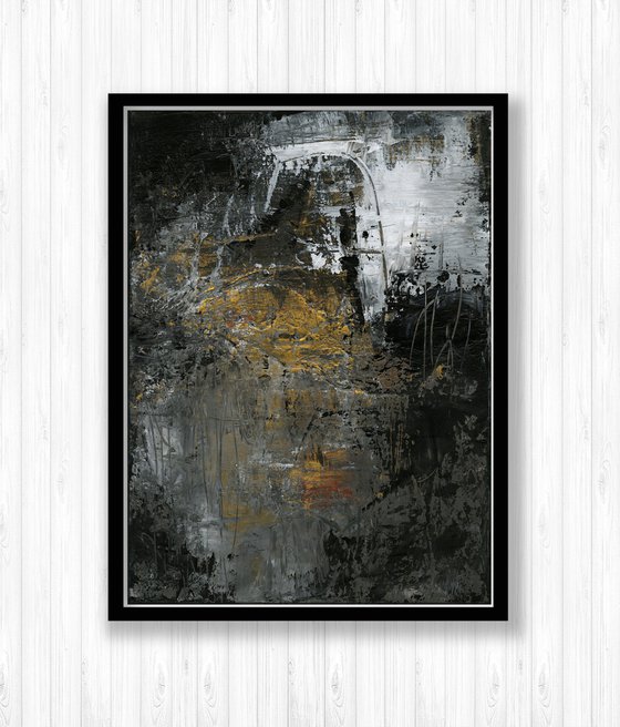 Whispers In The Dark 4  - Abstract Painting  by Kathy Morton Stanion