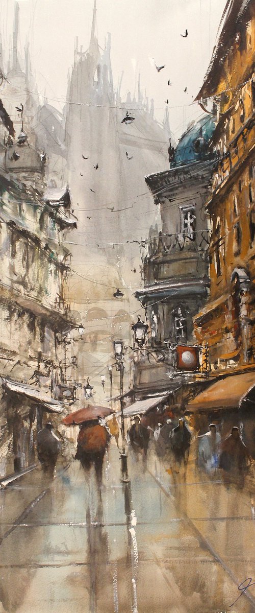 Fall Raining by Maximo Damico