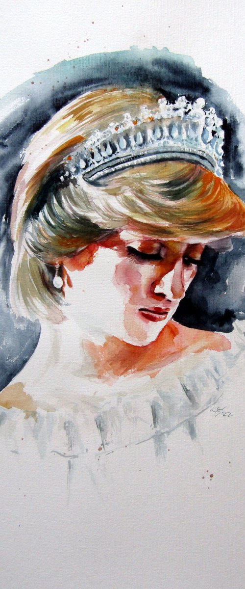 Portrait of Diana by Kovács Anna Brigitta