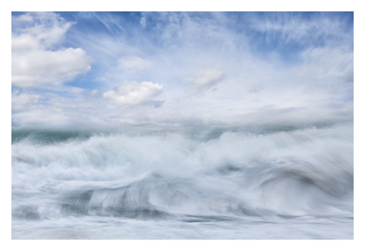 Waves and Sky by David Baker