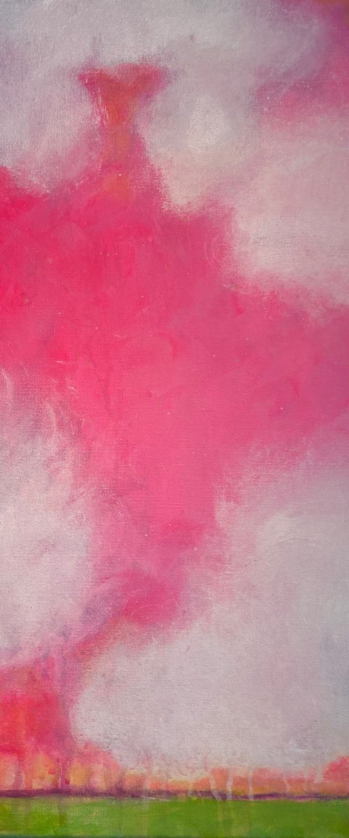 Hot Pink Sunset by Kate Marion Lapierre