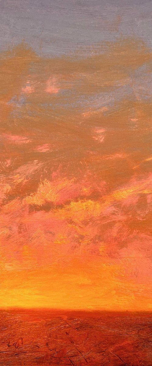 Sky serie #4 A moment after the sunset by Andrii Kovalyk