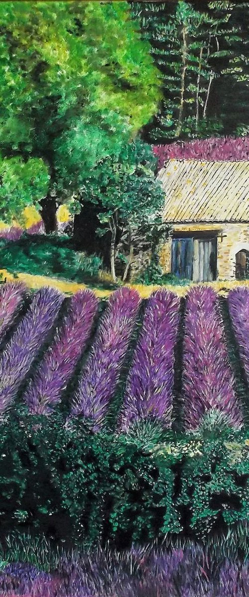 Parfum de lavandes by Isabelle Lucas