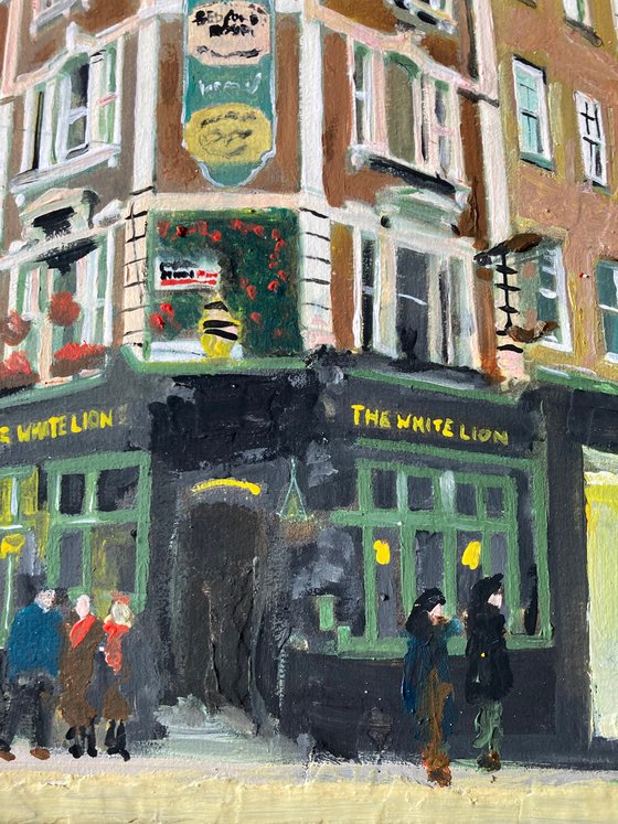 Corner Pub In Soho, London
