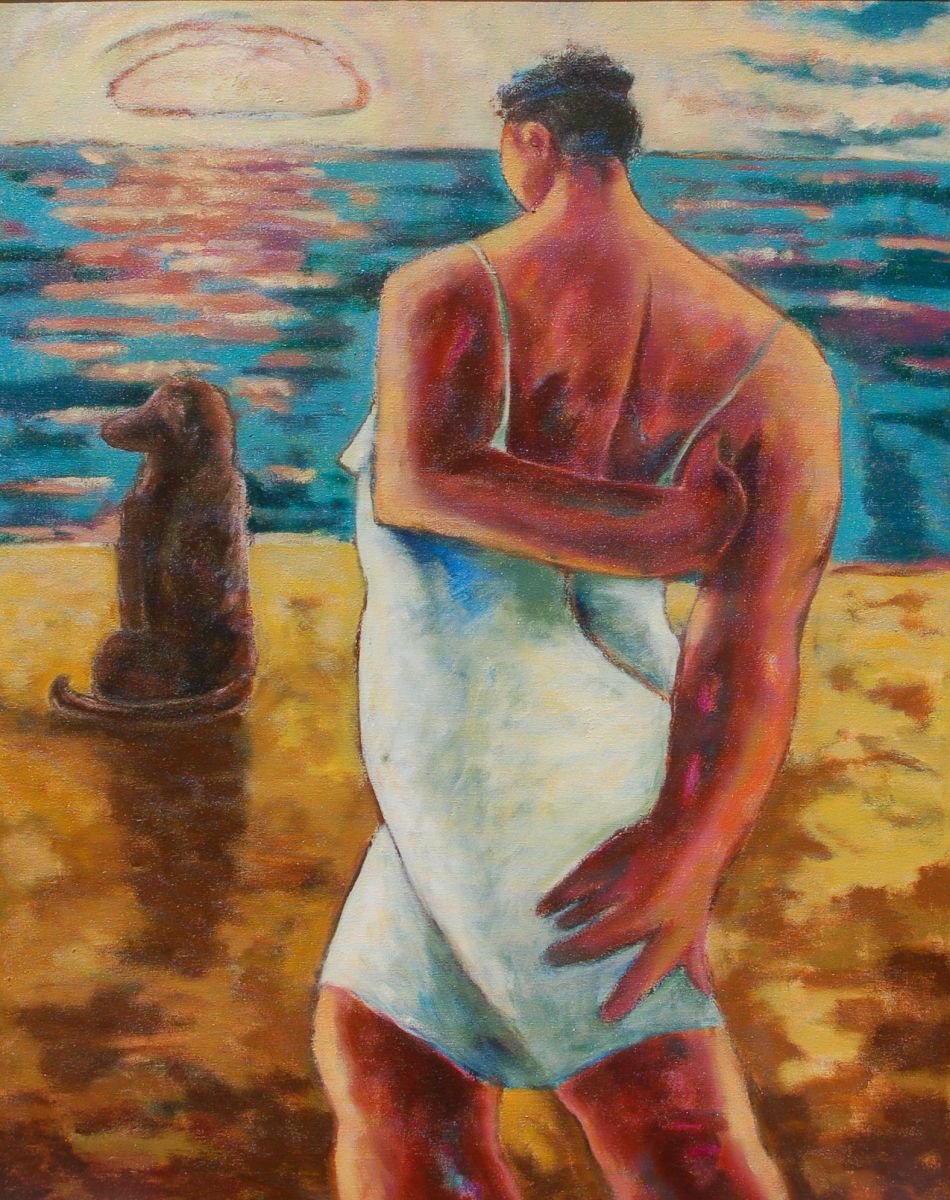 Sunset By Lorie Schackmann, 30 X 38, Artwork For Sale On Artfinder