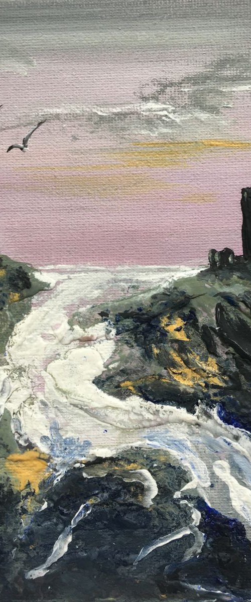 Castle by the Estuary Frame by Marja Brown