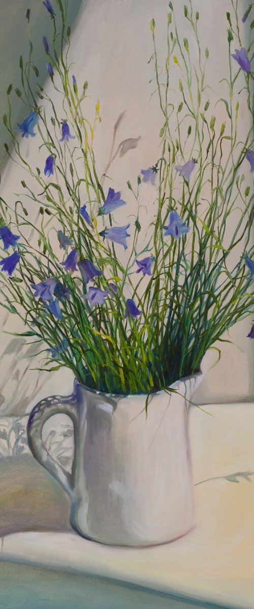 Harebells by Liudmila Pisliakova