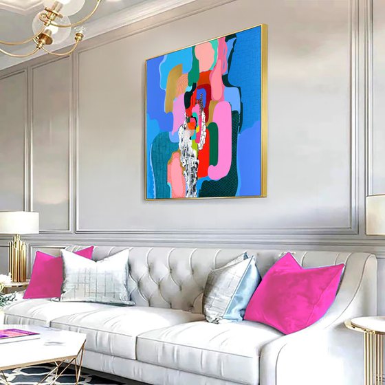 Azure Whispers and Golden Dreams