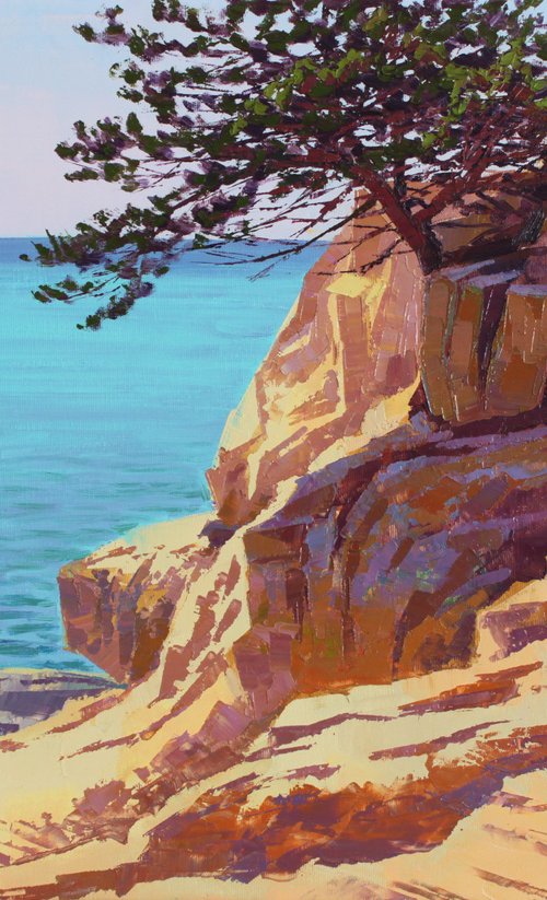Cala di San Quirico by REVAZ TCHEISHVILI