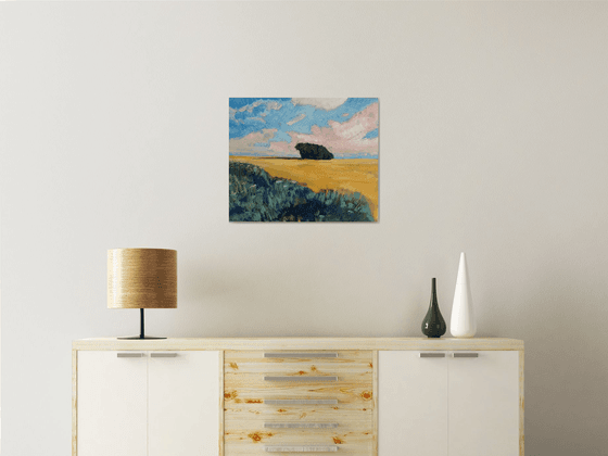 'Distant trees, Fife'