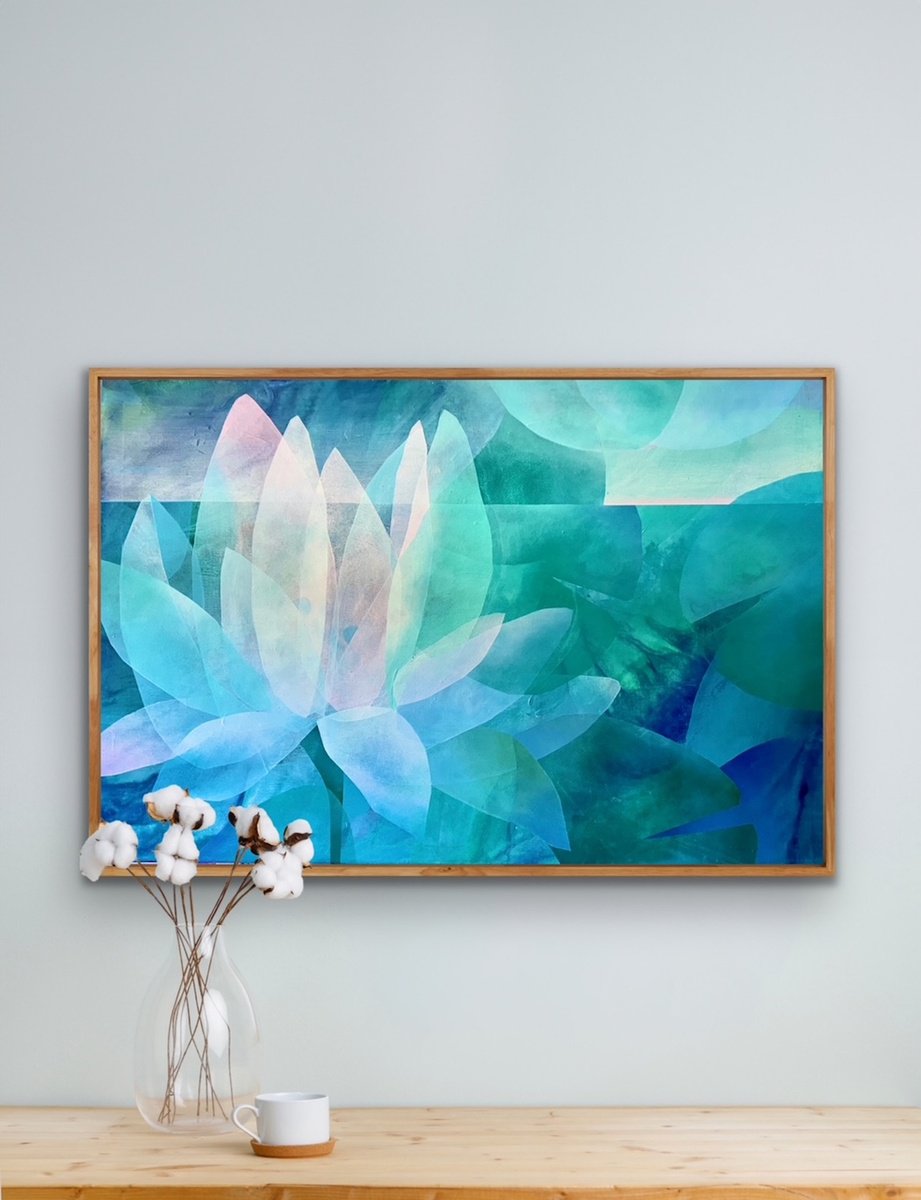  Whispers Of Water By Arinika Stratievsky, 36 X 24, Artwork For Sale On Artfinder