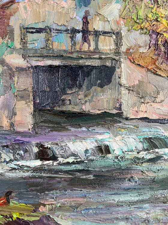 Morning Embroidered with Rays