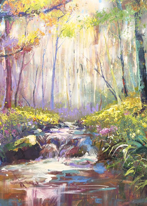 Forest Creek 6 by Jos Coufreur