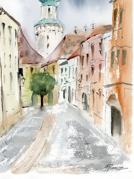 Rainy Day in Sopron