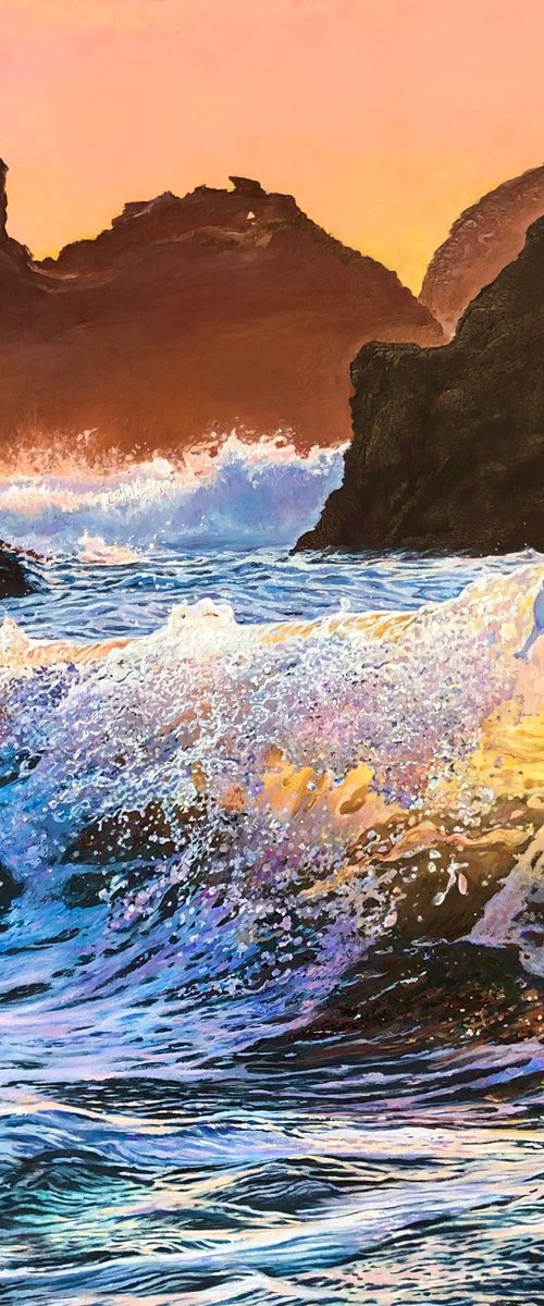 "SHINE" - Original Oil Painting by Daria Dudochnykova