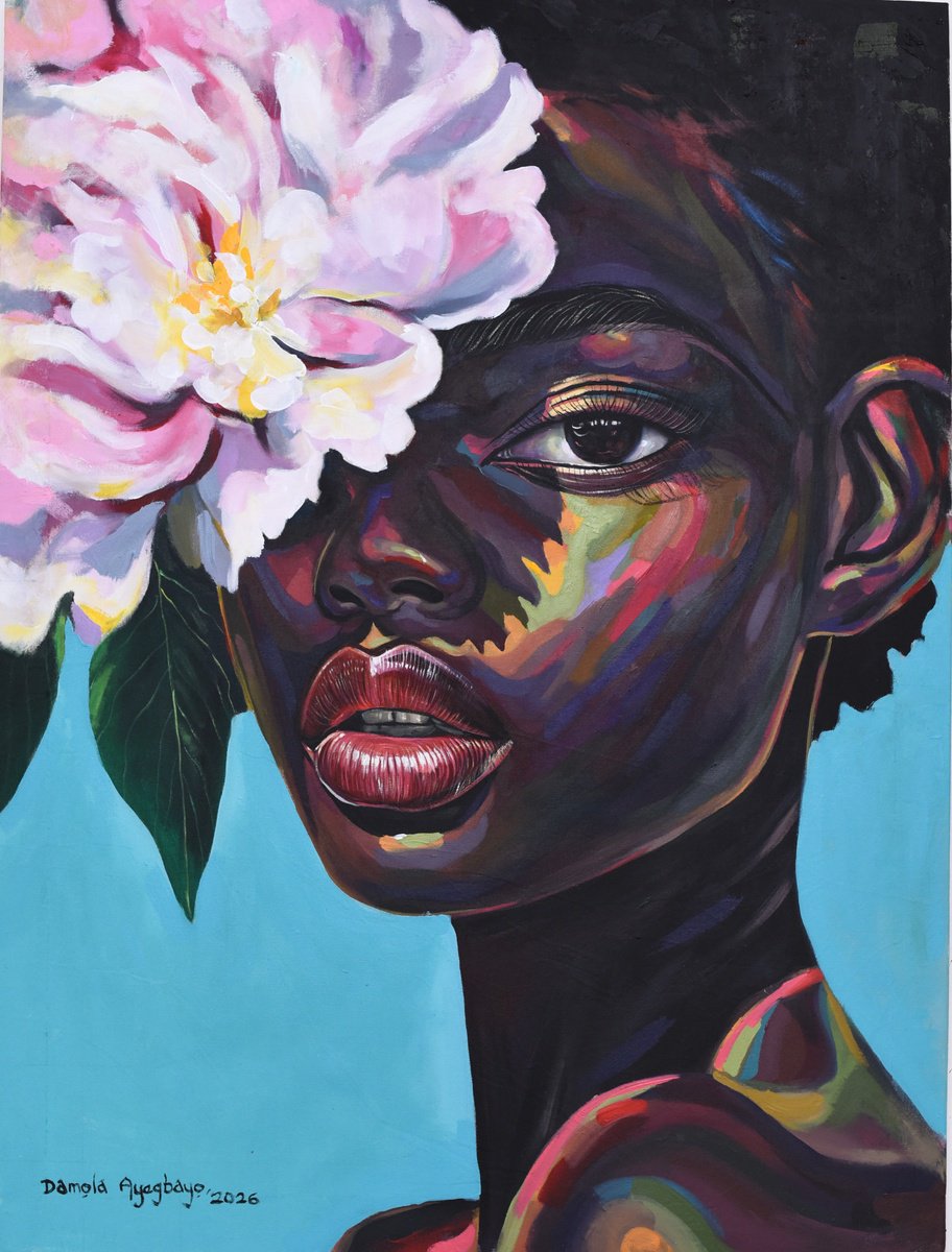 Concealed 3 By Damola Ayegbayo, 30 X 40, Artwork For Sale On Artfinder