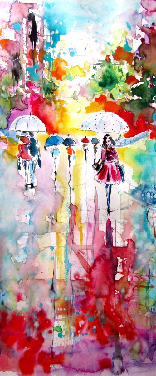 Colorful rainy day III by Kovács Anna Brigitta